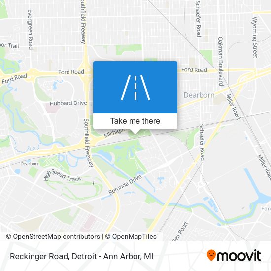 Mapa de Reckinger Road
