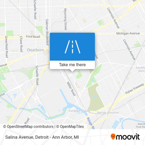 Mapa de Salina Avenue
