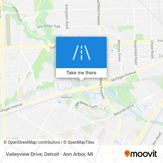 Valleyview Drive map