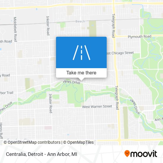 Centralia map