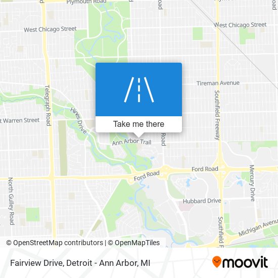 Fairview Drive map