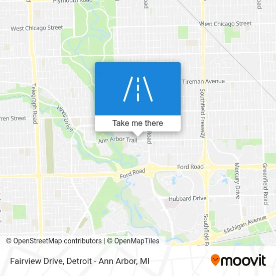 Fairview Drive map