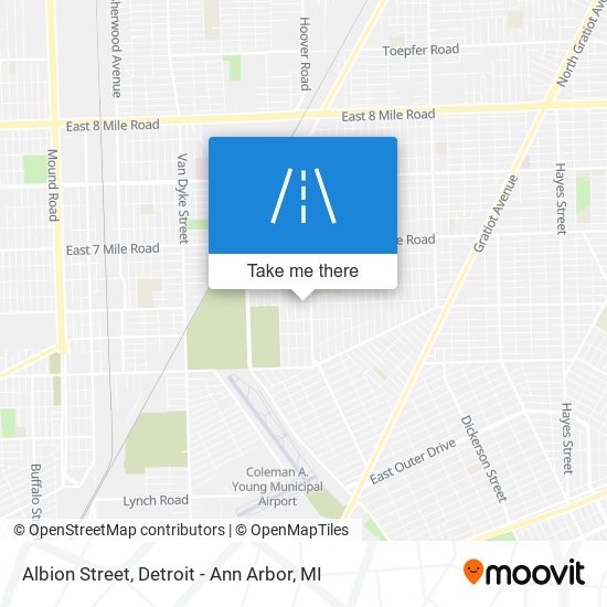 Mapa de Albion Street
