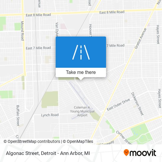 Mapa de Algonac Street