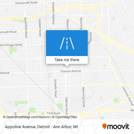 Appoline Avenue map