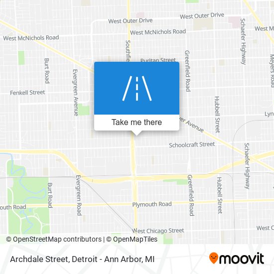 Mapa de Archdale Street