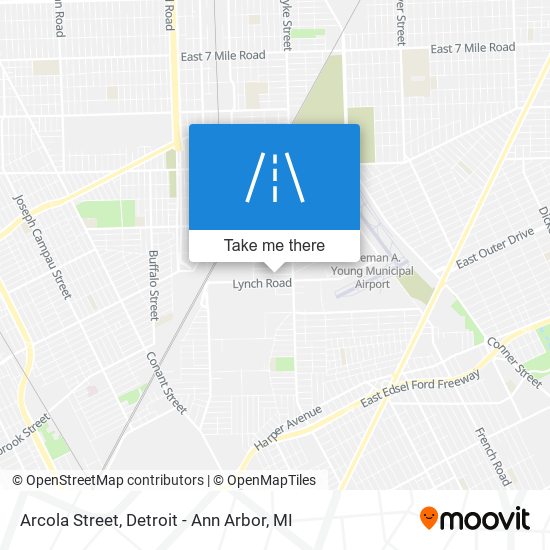 Arcola Street map