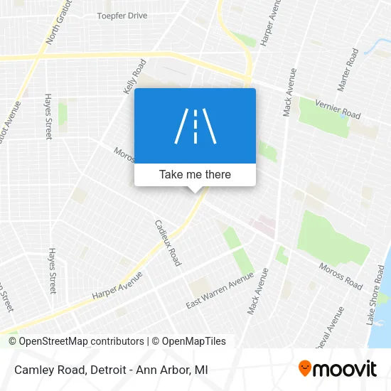 Mapa de Camley Road