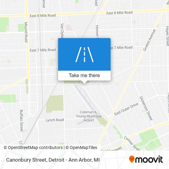 Canonbury Street map