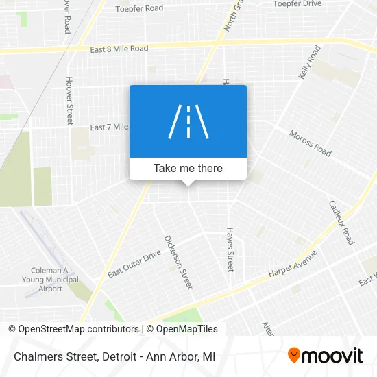 Chalmers Street map