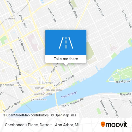 Cherboneau Place map