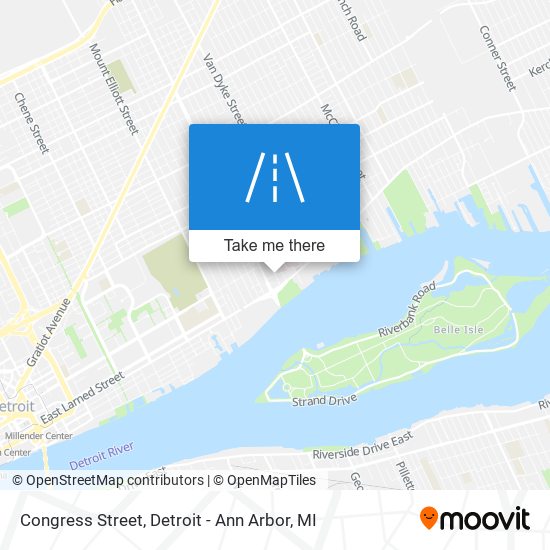 Congress Street map