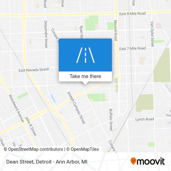 Mapa de Dean Street