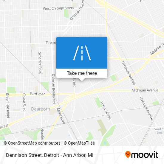 Mapa de Dennison Street
