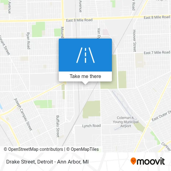 Drake Street map