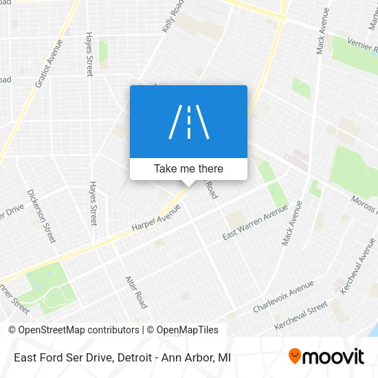 Mapa de East Ford Ser Drive