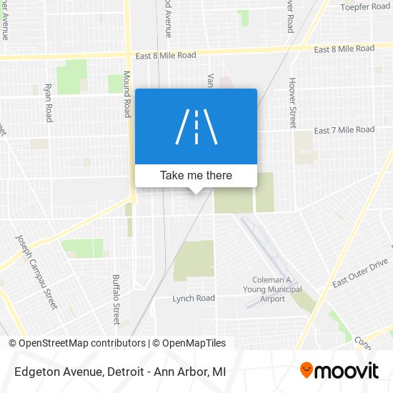 Mapa de Edgeton Avenue