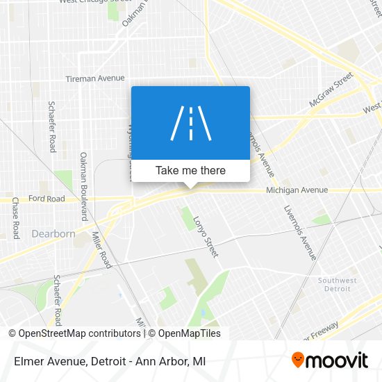 Mapa de Elmer Avenue