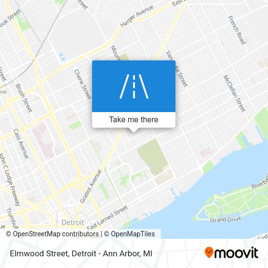 Mapa de Elmwood Street