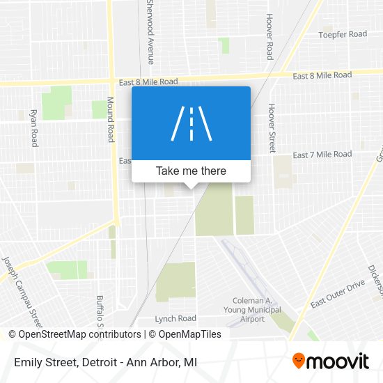 Mapa de Emily Street