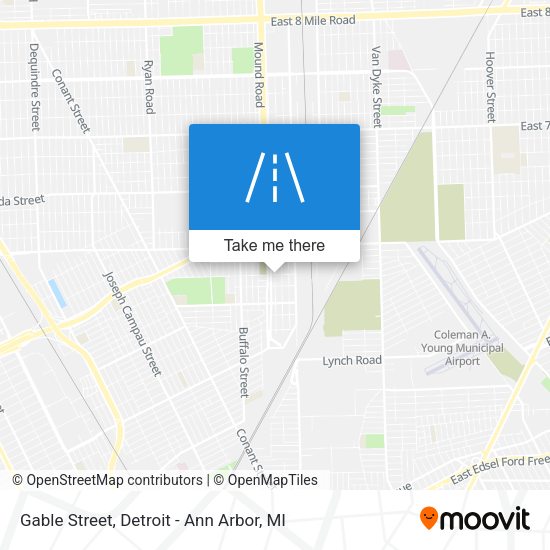 Mapa de Gable Street