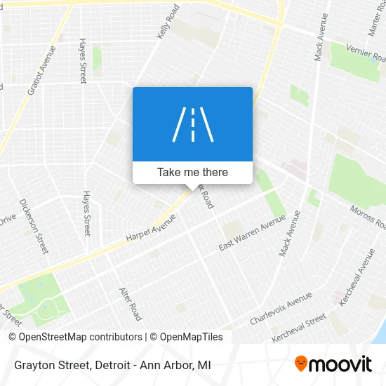 Grayton Street map
