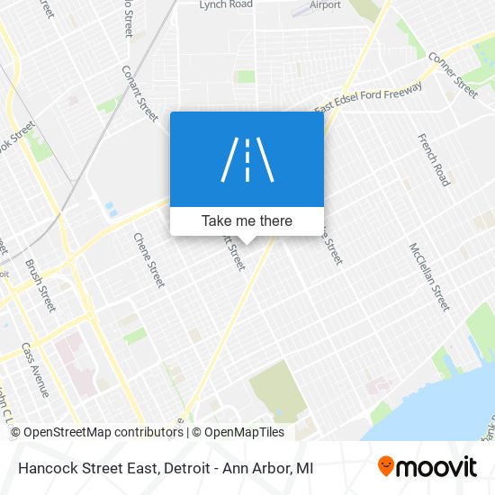 Mapa de Hancock Street East