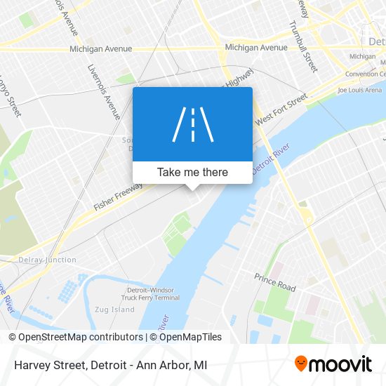 Mapa de Harvey Street