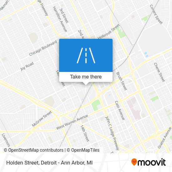 Mapa de Holden Street