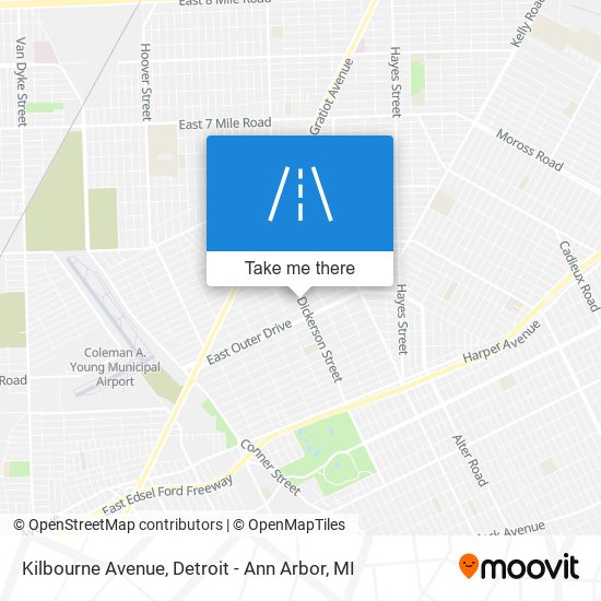 Kilbourne Avenue map