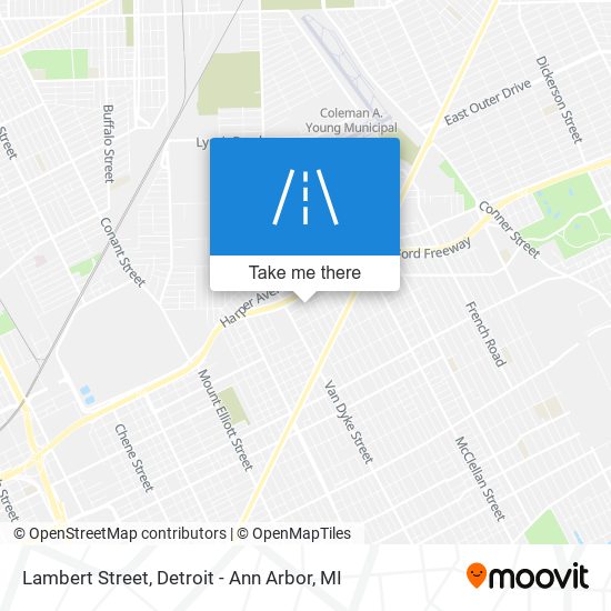 Lambert Street map