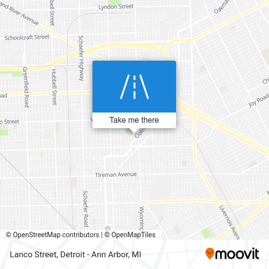 Mapa de Lanco Street