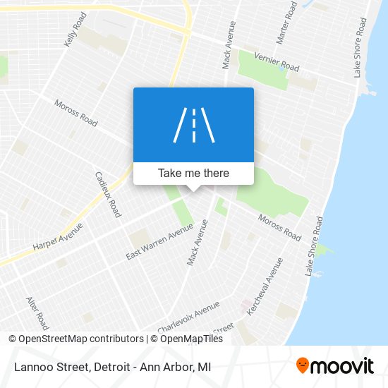 Lannoo Street map