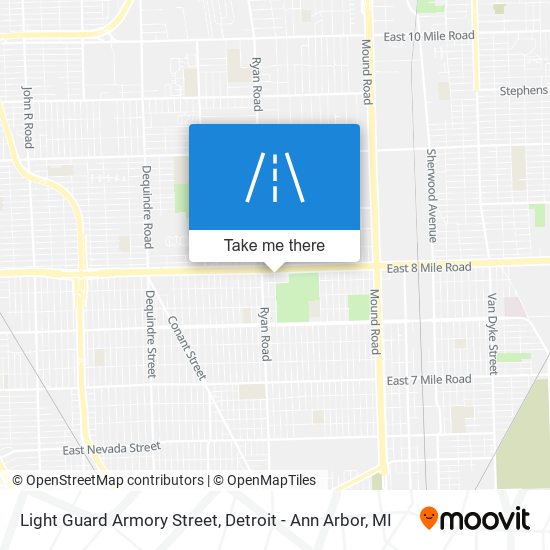 Light Guard Armory Street map