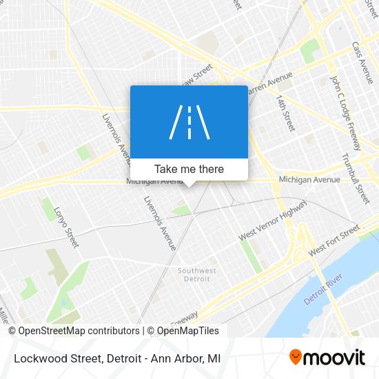 Mapa de Lockwood Street