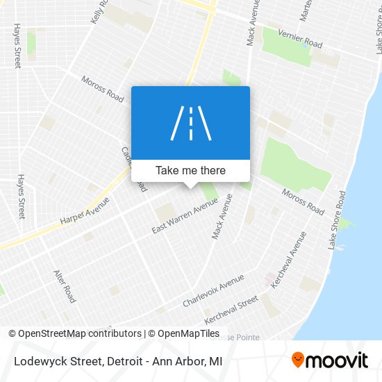 Lodewyck Street map