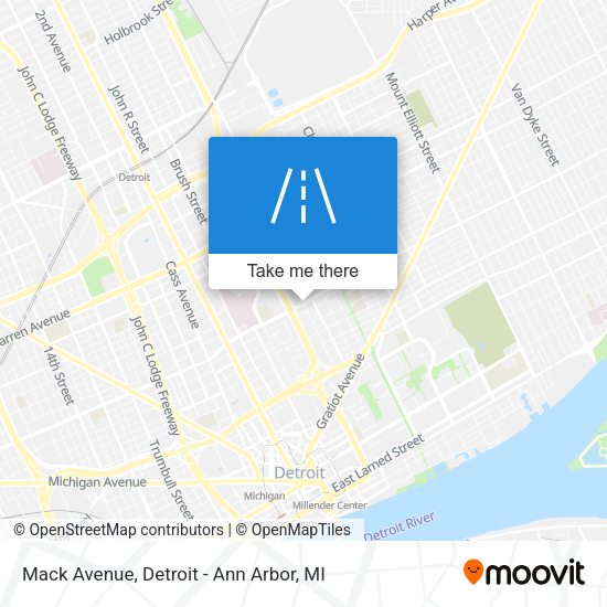 Mapa de Mack Avenue