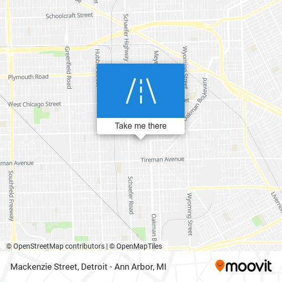 Mackenzie Street map