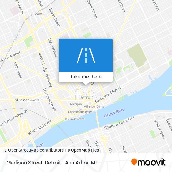 Madison Street map