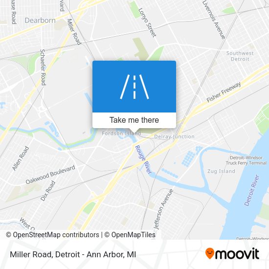 Mapa de Miller Road