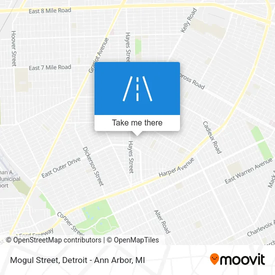 Mogul Street map