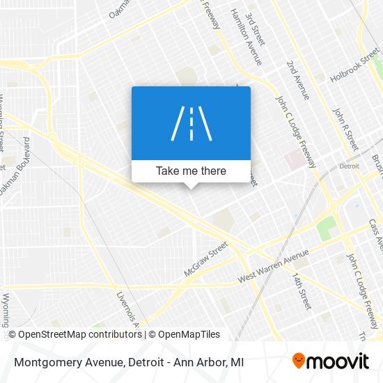 Mapa de Montgomery Avenue