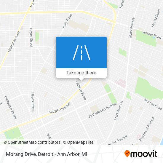 Morang Drive map