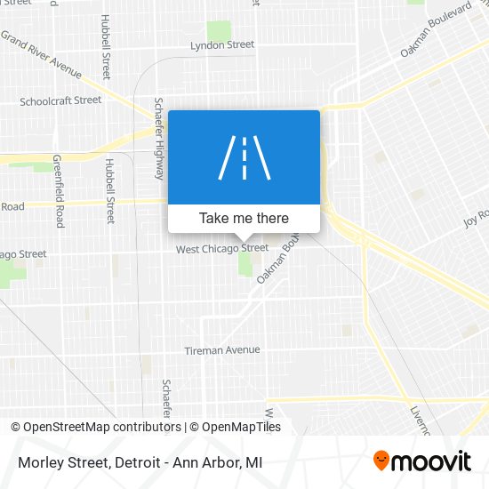 Morley Street map