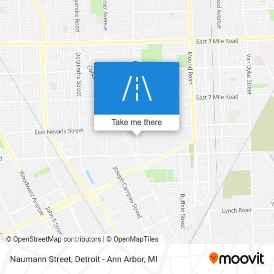 Mapa de Naumann Street