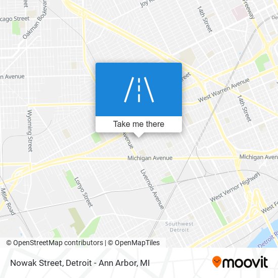 Nowak Street map