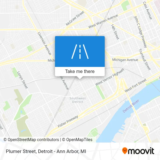 Plumer Street map