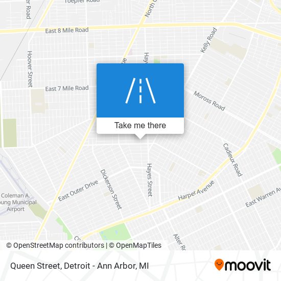 Mapa de Queen Street