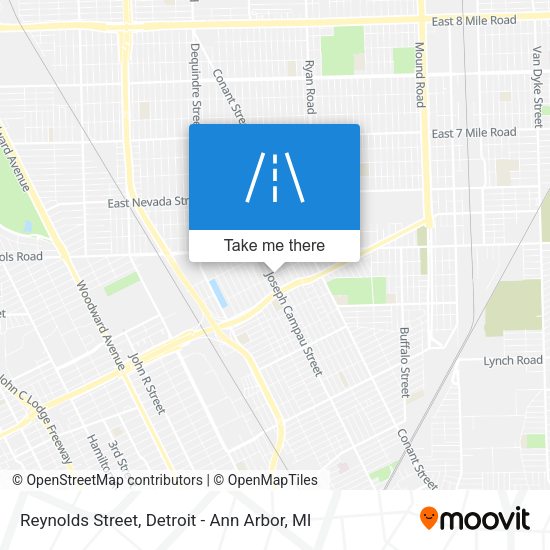 Mapa de Reynolds Street