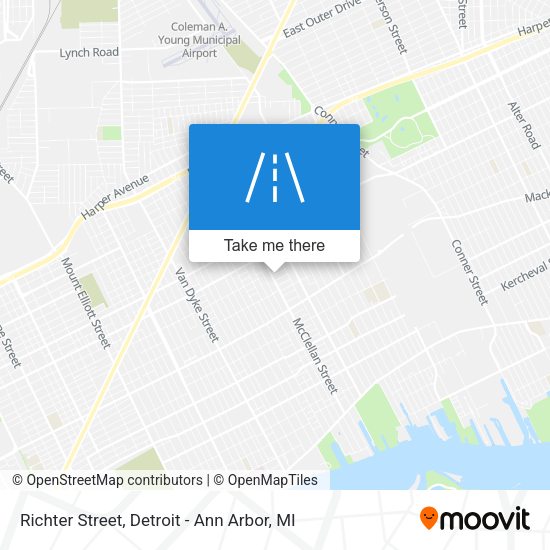 Mapa de Richter Street